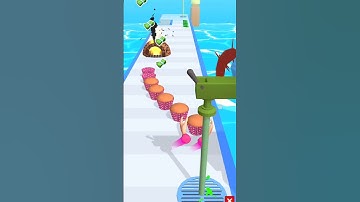 Bakery Stack Runner Best Funny Gameplay Android #744 #shorts #funny #gaming