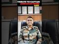  tribute to captain anshuman singh  amc  bsf boy sarthak armyshortamc