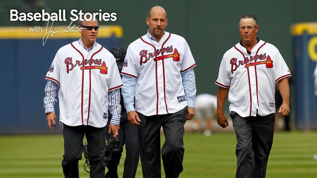 The Atlanta Braves Chipper Jones Tom Glavine John Smoltz Greg