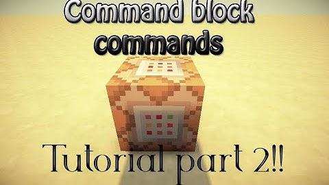 Minecraft - COOL COMMANDS [ Easy Tutorial ] PS4 / MCPE /BEDROCK / XBOX / JAVA [PART 2]