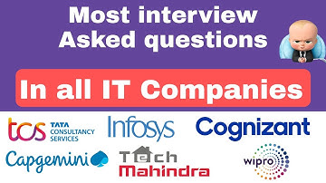 Infosys interview Experience Jan 2022 | Most Asked interview questions Tcs, Infosys, Capgemini etc
