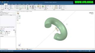 ✅ ANSYS SpaceClaim  - EXTRUDE, REVOLVE, SWEEP, BLEND/LOFT - Basic Tutorial 1