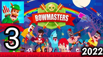 Bowmasters Gameplay Walkthrough Part 3 New Update (Android & iOS)🎮