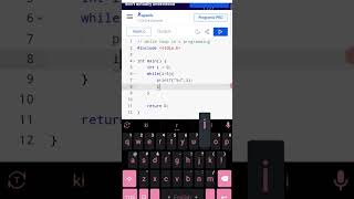 While loop in c programming | C programming while loop #cprogramming #coding #whileloop #badcode