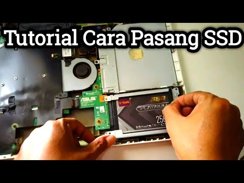 Cara Pasang SSD di Laptop ASUS X441N