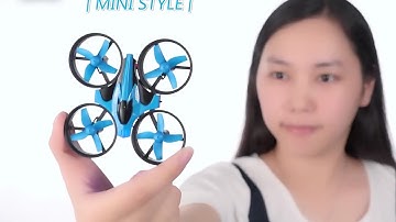 Mini Drone 2.4G 4CH 6-Axis Gyro 3D-Flip Headless Mode One-Key Return Anti-Crush UFO RC Quadcopter
