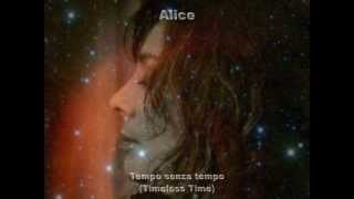 Video thumbnail of "Alice - Tempo senza tempo (Timeless Time) with Lyrics and English Translation"