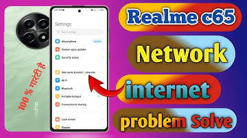 realme c65 me internet ki speed kaise badhaye