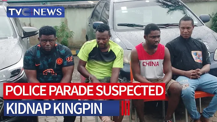 See Video: Police Parade Suspected Kidnap Kingpin,...