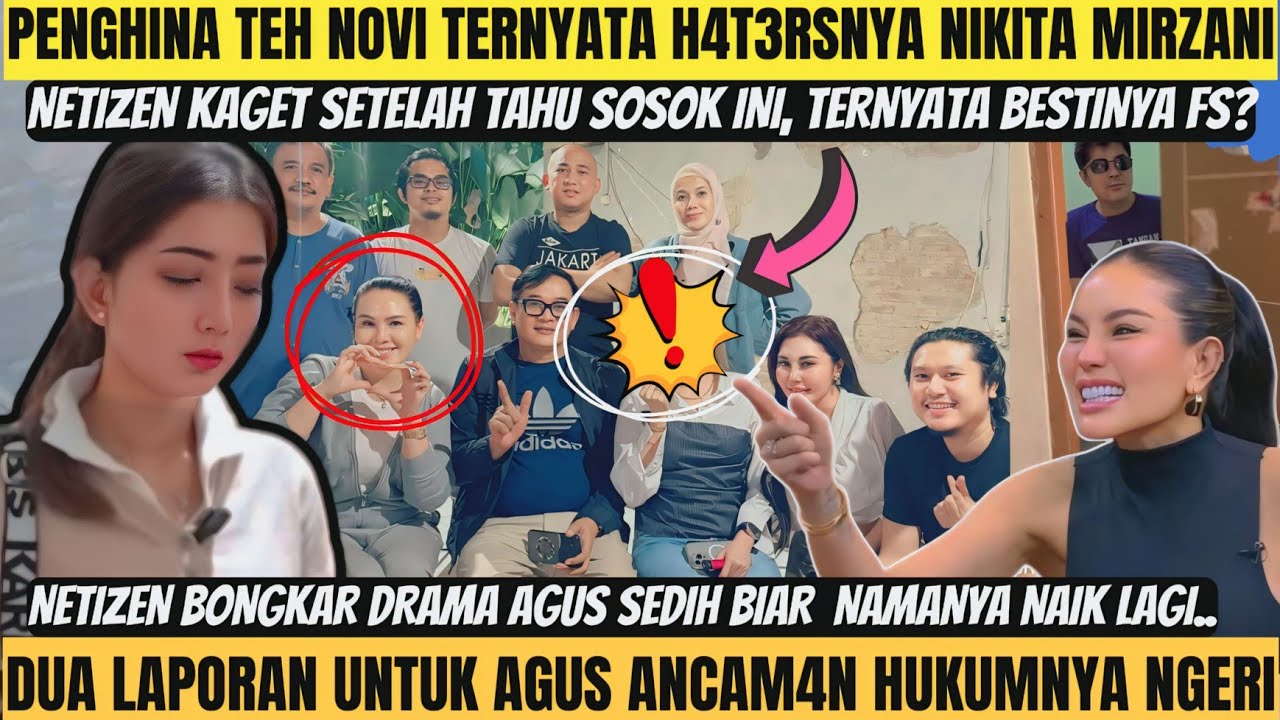 PANTESS‼️P3NGHIN4 TEH NOVI TERNYATA H4TERSNYA NIKITA‼️WARGANET SHOCK LIHAT SOSOK ASLI WANITA INI‼️