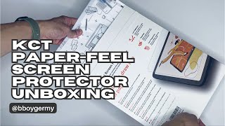 KCT Paperfeel iPad Pro Screen Protector-Unboxing, Installation and Review