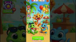 Croc Rush Gecko Rush level 213 Solution Walkthrough