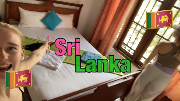 Backpackar i Asien!!!! | Sri lanka 1