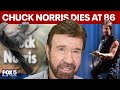 Chuck Norris, actor and martial artist, dies at 86