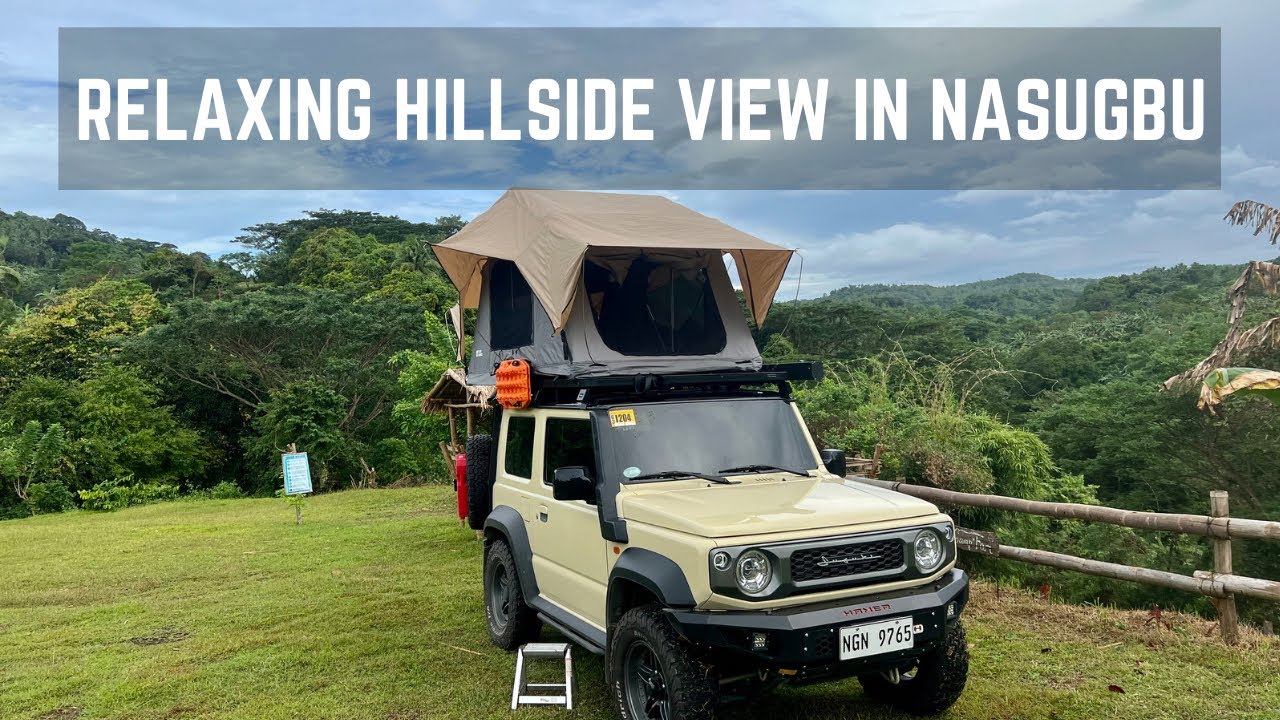 Solo Car Camping  Relaxing hillview in Nasugbu near Tagaytay - Suzuki Jimny JB74 - 020