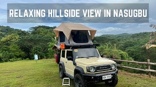 Solo Car Camping  Relaxing hillview in Nasugbu near Tagaytay - Suzuki Jimny JB74 - 020
