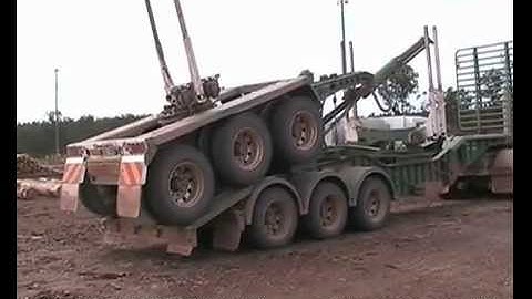 Elphinstone Easyloader Long Logger Log Trailer