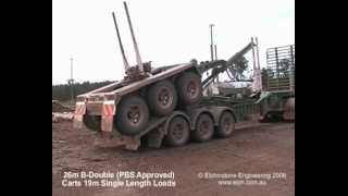 Elphinstone Easyloader Long Logger Log Trailer