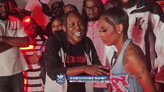 E HART DROPS HAYMAKER ON LADY CAUTION TAY ROC AT BULLPEN PENDULUM