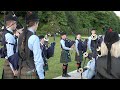 Highland Cathedral by Vale of Atholl Pipe Band during 2023 Highland Nights in Pitlochry Scotland