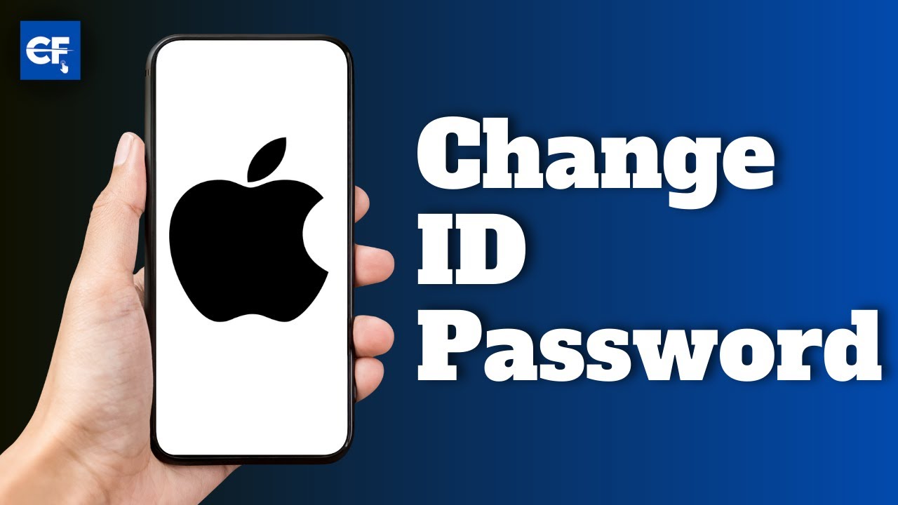 How to Change Apple ID Password on iPhone - YouTube