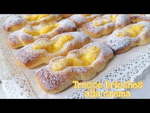 Trecce brioches con