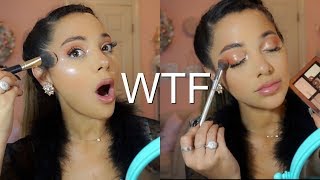 trying fashionnova makeup for the first time