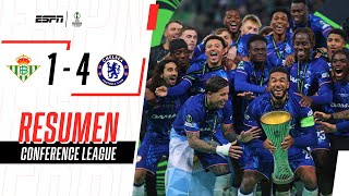 Thumbnail for GOLES DE ENZO Y CAICEDO PARA QUE CHELSEA SEA CAMPEÓN DE LA CONFERENCE | Betis 1-4 Chelsea | RESUMEN