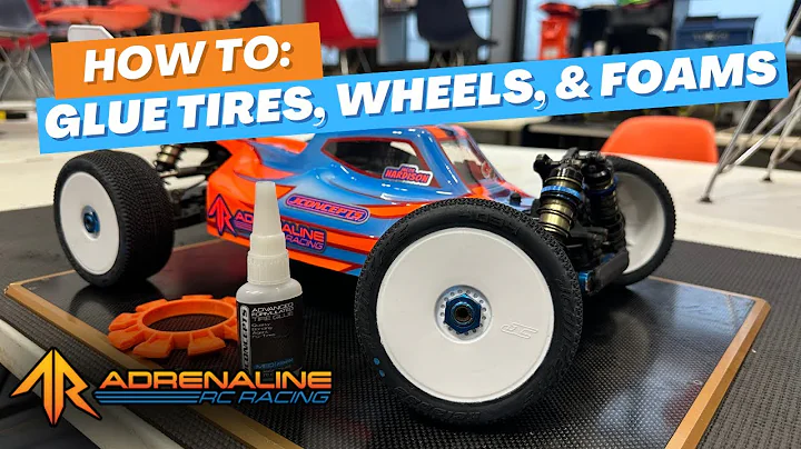 How To : Glue 1:8 Off Road RC Tires, Wheels, and Foams