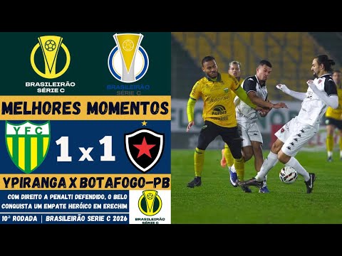 Ypiranga(RS) vs Botafogo PB