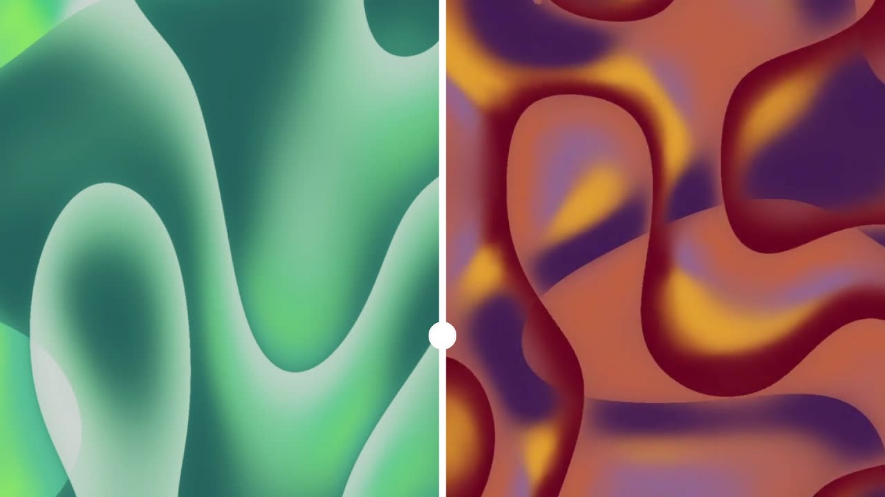 Abstract Psychedelic background | color changing animation | No audio ...