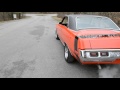 1973 DART SWINGER WITH 360 VERY SOLID BEAUTIFUL BRIGHT ORANGE NICE CAR