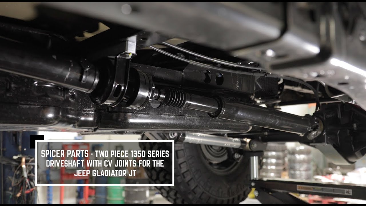 Casey Currie Unboxes 2piece 1350 Series Driveshaft for Jeep Gladiator