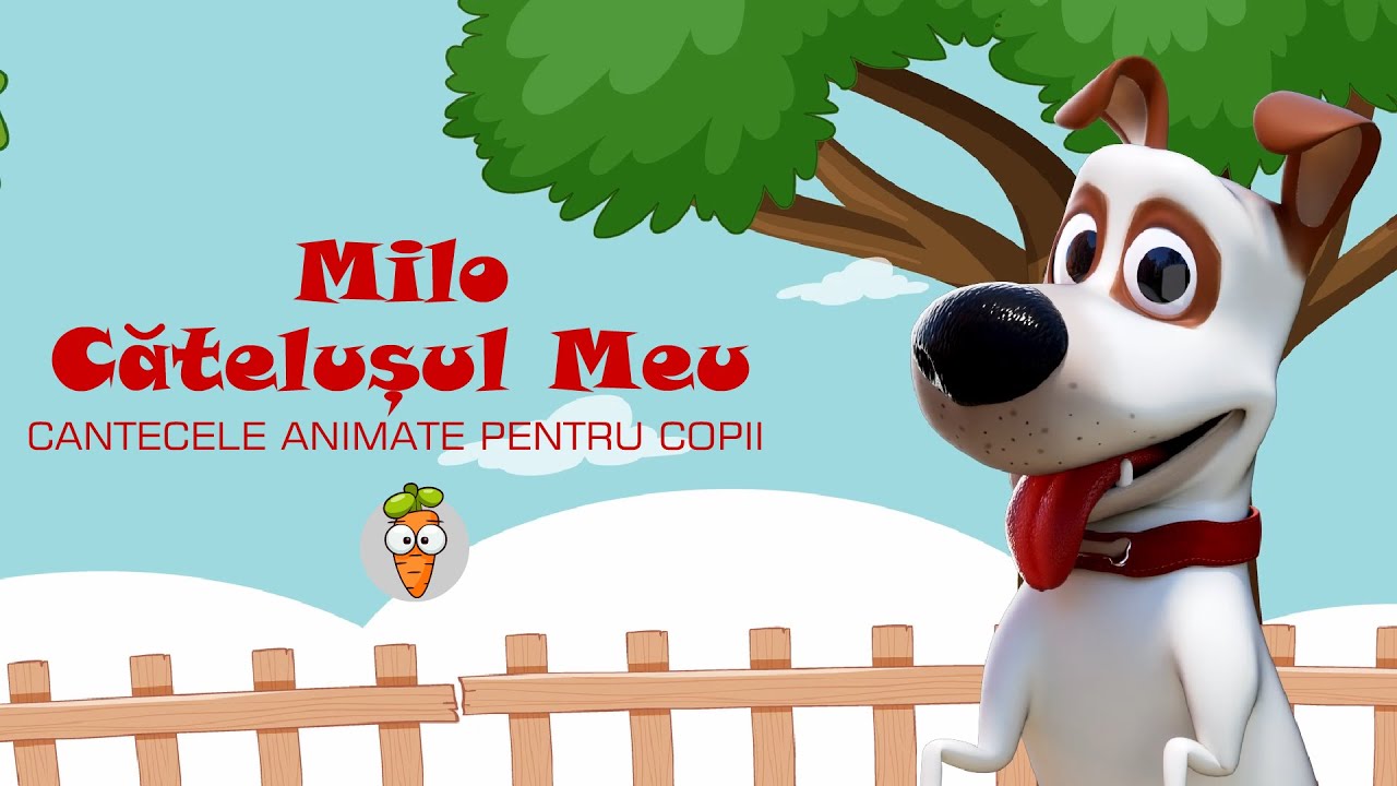 Who Scholar rope Milo, Catelusul Meu | Cantece pentru Copii | Desene Animate - YouTube