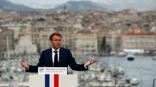 Emmanuel Macron à Marseille : 