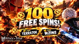 Get 100 Spins! (AOT Revolution)