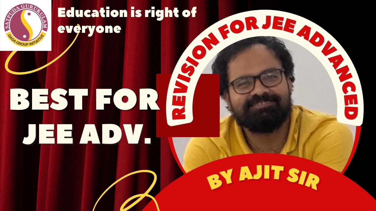 Revision Ques for U ! ADV. ke question se darne ka nahi ! Imp for JEE ADV. 2026 Ques series part -14