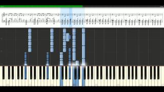 Video thumbnail of "Fall Out Boy - Our lawyer made us [Piano Tutorial] Synthesia"