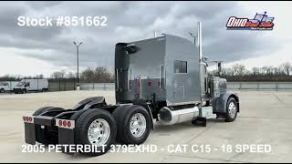 2005 PETERBILT 379EXHD For Sale