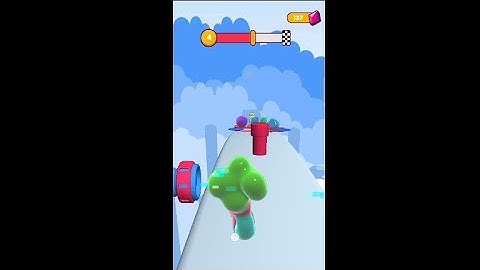 Blob Runner 3D Level 4|Android Funny Time Pass Game | Water Bubble Game| Blob Runner| Ashish Gaming