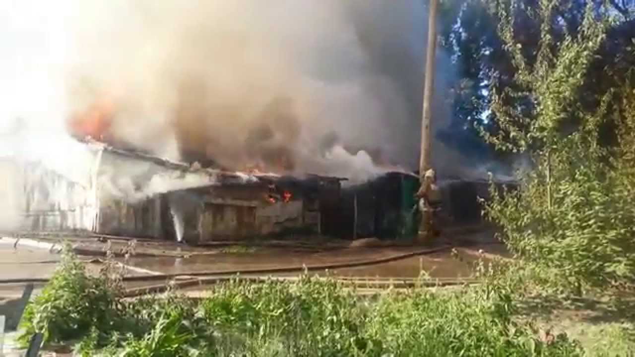 Пожар за волгой самара