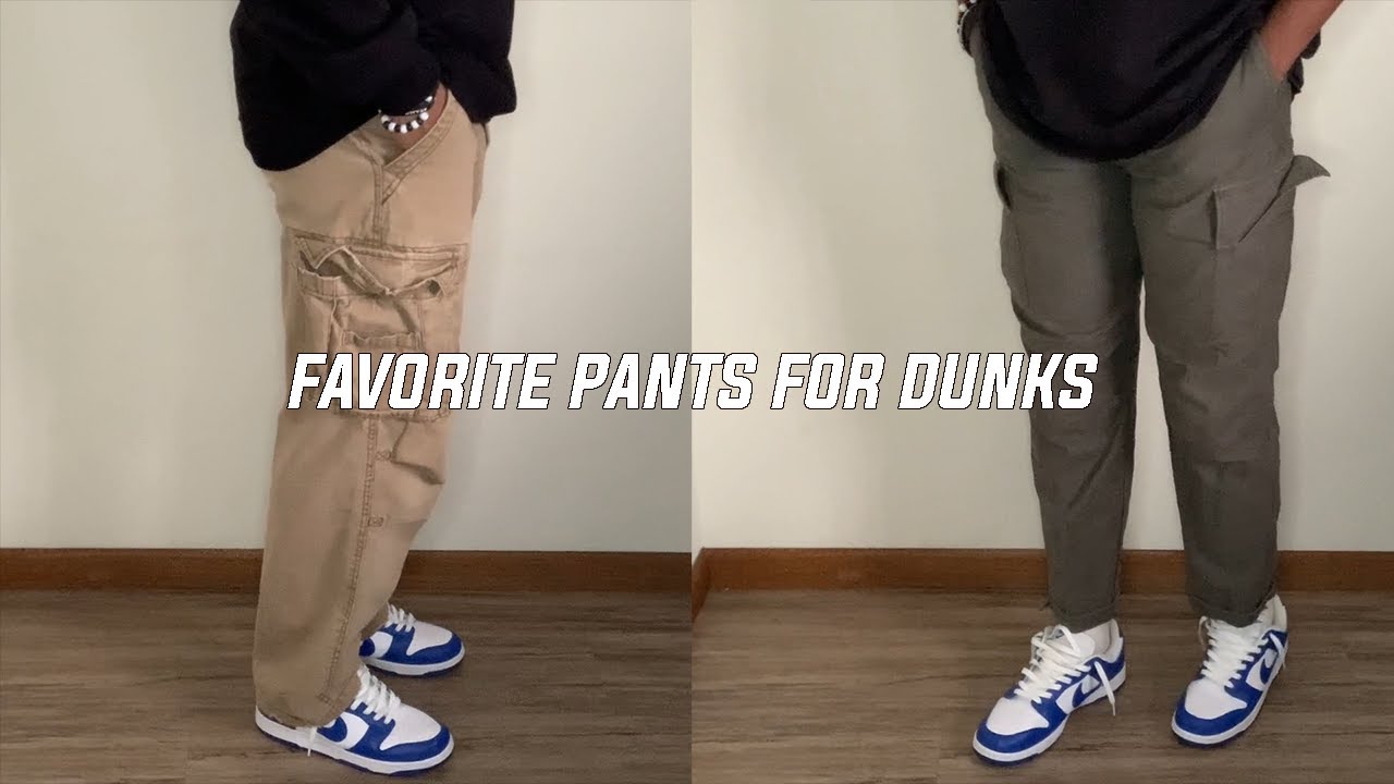 Best Pants to Wear With Dunk Lows - YouTube