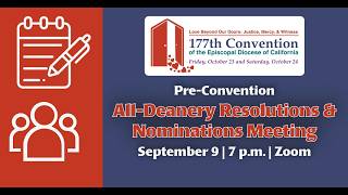 2026 All-Deanery Resolutions & Nominations Meeting