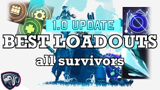 Best Loadouts for ALL SURVIVORS - Patch 1.0 (Risk of Rain 2)