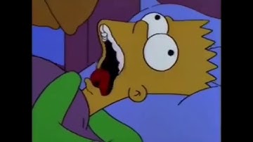 Bart i don’t want to alarm you but there may be a gangsters paradise in the house