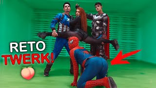 LOS VENGADORES EN LA VIDA REAL - RETO TWERK DE DEADPOOL🍑