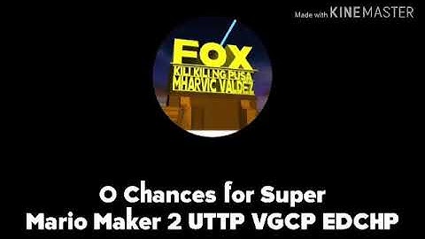 0 Chance for Super Mario Maker 2 UTTP VGCP EDCHP