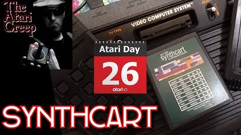 Atari Synth Cart for the Atari VCS/2600. HAPPY ATARI DAY! | The Atari Creep