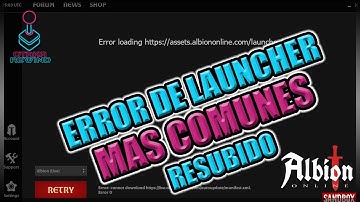 ALBION ONLINE 2024 🔴 MOST COMMON ERRORS IN THE ALBION ONLINE LAUNCHER 🔴 RE-UPLOADED