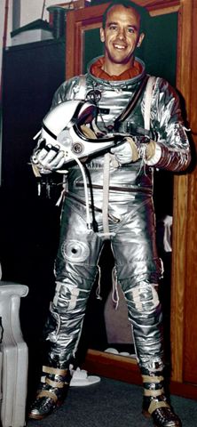 美國第一位進入太空的太空人。 #shorts